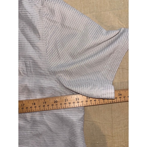 Royal Robbins Mens Relaxed Fit Gingham Short Sleeve Button Up Shirt Size L - Picture 3 of 7